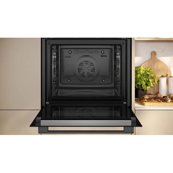 NEFF B2ACJ7AG0 71 Lt Graphite Grey Εντοιχιζόμενος Φούρνος Άνω Πάγκου image 2