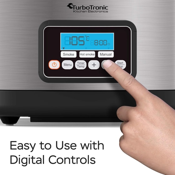 Πολυμάγειρας ΤURBOTRONIC TT-ES200 600 W 8 L Ασημί image 8