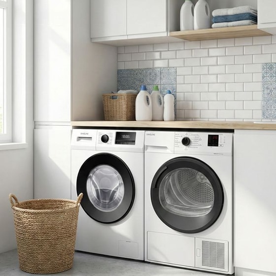 DAVOLINE DRWD 10001D 10 kg με Αντλία Θερμότητας Λευκό Στεγνωτήριο Ρούχων image 3