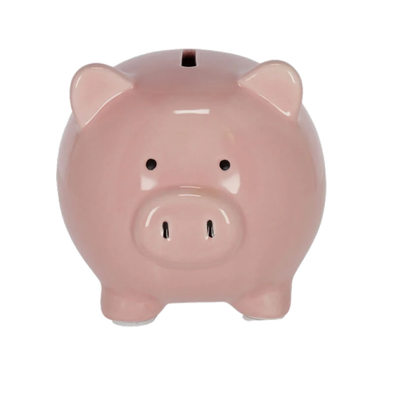 Κουμπαράς Legami Piggy Κεραμικός 14x12x12 cm - Ροζ image 0