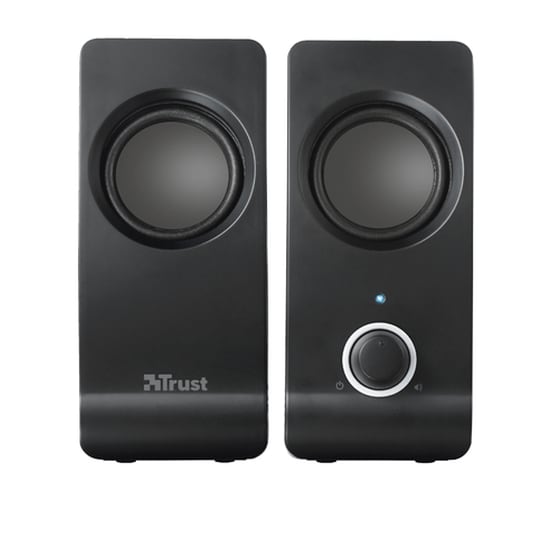 Ηχεία 2.0 Trust Remo 8W - Μαύρο image 1