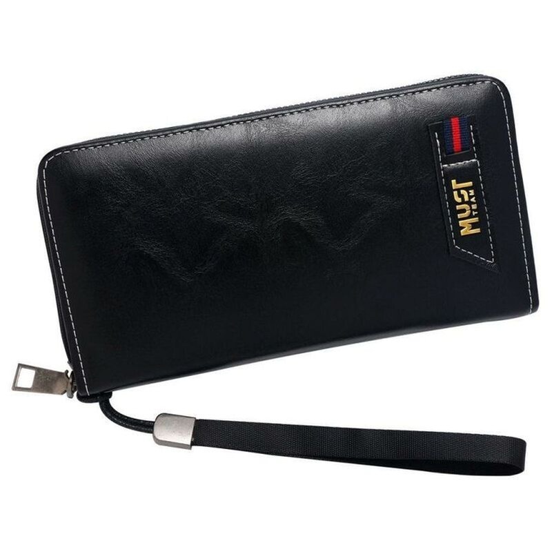 MUST Πορτοφόλι Γυναικείο Must Team Μαύρο