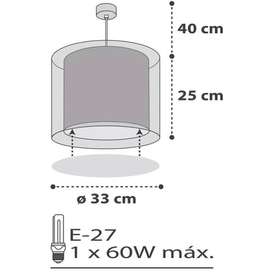 Παιδικό Φωτιστικό Οροφής Ango Clouds 41412E - Γκρι image 1