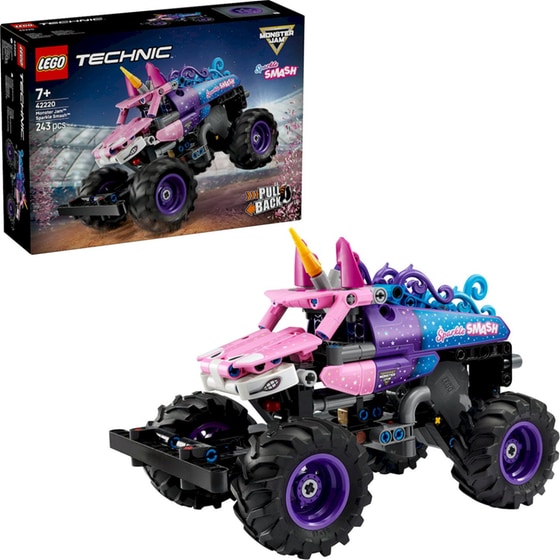 LEGO® Technic Monster Jam™  Sparkle Smash™ Pull-Back (42220) image 1