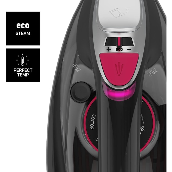 TAURUS GEYSER ECO 2800 W Μαύρο Σίδερο Ατμού image 4