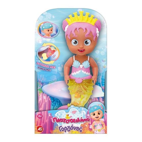 Πλατσουλίνια Shimmer Mermaids Κούκλα Μπάνιου image 12