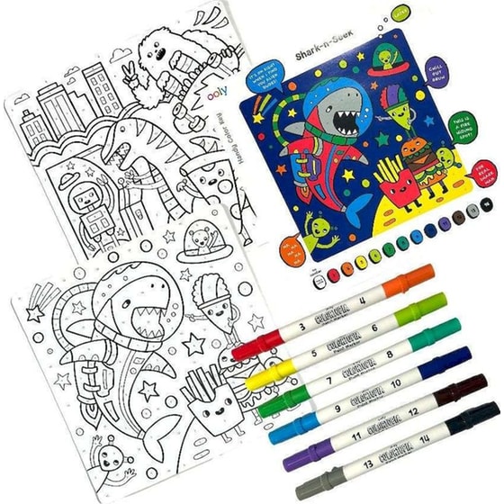 Σετ Ζωγραφικής με Αριθμούς Ooly Colortopia Epic Adventures image 2