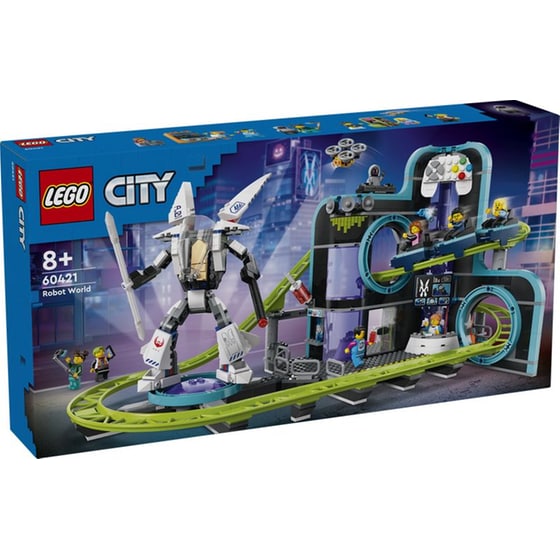 LEGO® City Robot World Roller-Coaster Park (60421) image 0