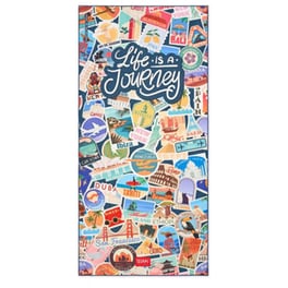 Πετσέτα&nbsp;Θαλάσσης Legami&nbsp;Travel&nbsp;Stickers
