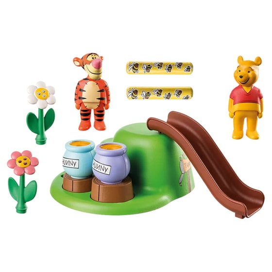 PLAYMOBIL® 1·2·3 Ο Γουίνι και ο Τίγρης στον Μελισσόκηπο (71317) image 4