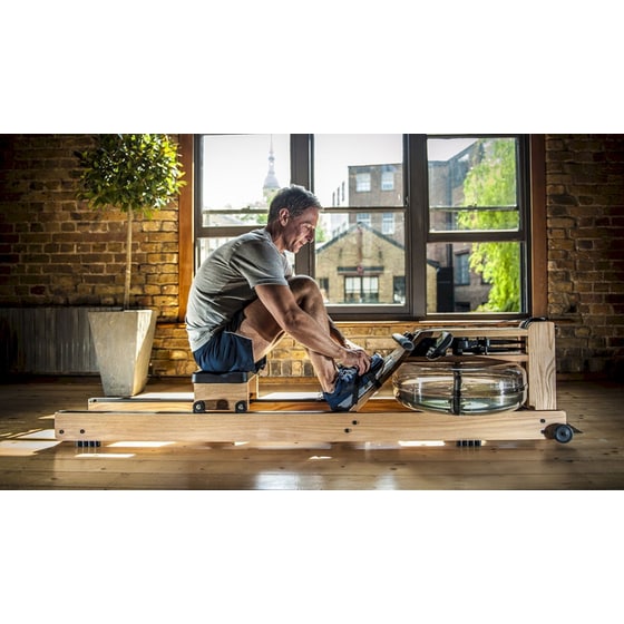 Κωπηλατική Νερού WaterRower Oak S4 210x56x53cm - Ξύλινη Καφέ image 4