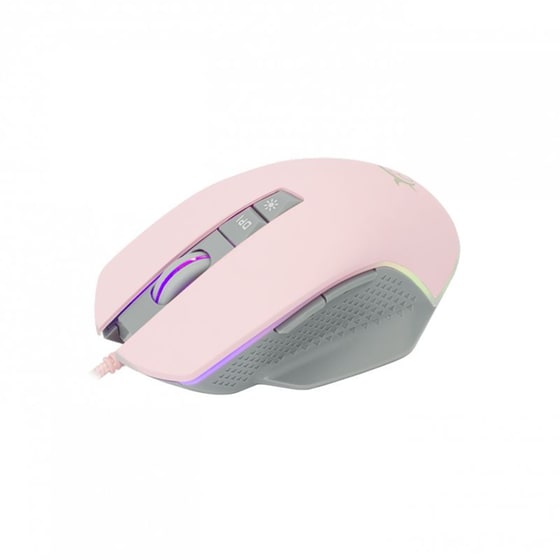 Gaming Ενσύρματο Ποντίκι White Shark Gareth RGB DPI 6400 - Ροζ image 1