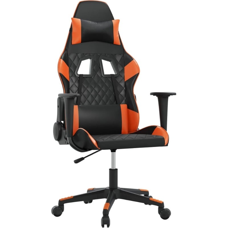 Καρέκλα Gaming VIDAXL 345517 από Τεχνητό Δέρμα - Μαύρο