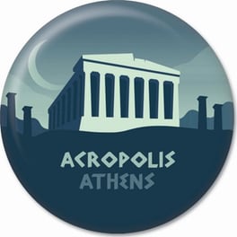 Μαγνήτης GNF THINKOFGREECE Ακρόπολη 5.9 cm