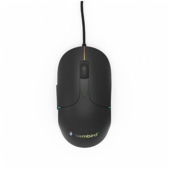 Gembird Mus-Ul-02 Ενσύρματο Ποντίκι - Μαύρο image 1