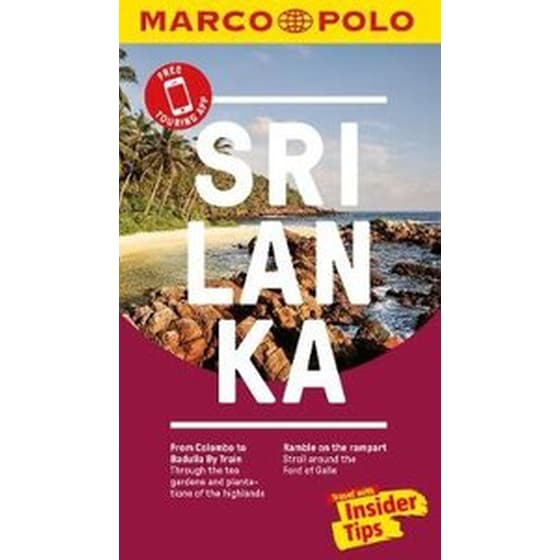 Sri Lanka Marco Polo Pocket Travel Guide 2018 - with pull out map image 0