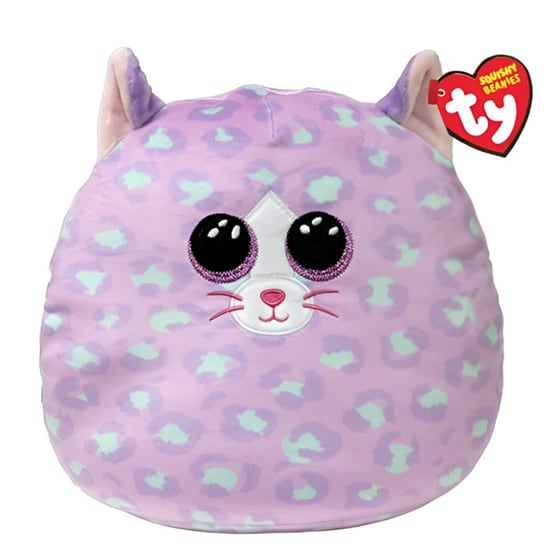 Λούτρινο TY Squishy Beanies Cassidy Γάτα Μωβ (30cm) 1607-39372 image 0