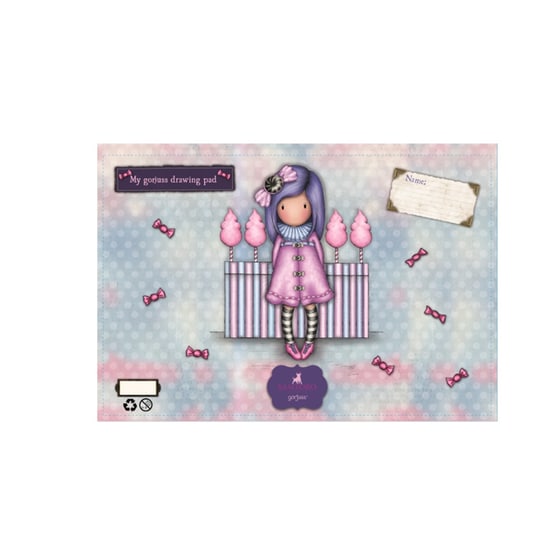 Μπλοκ Ζωγραφικής Graffiti Α4 Sugar Plum Gorjuss image 0