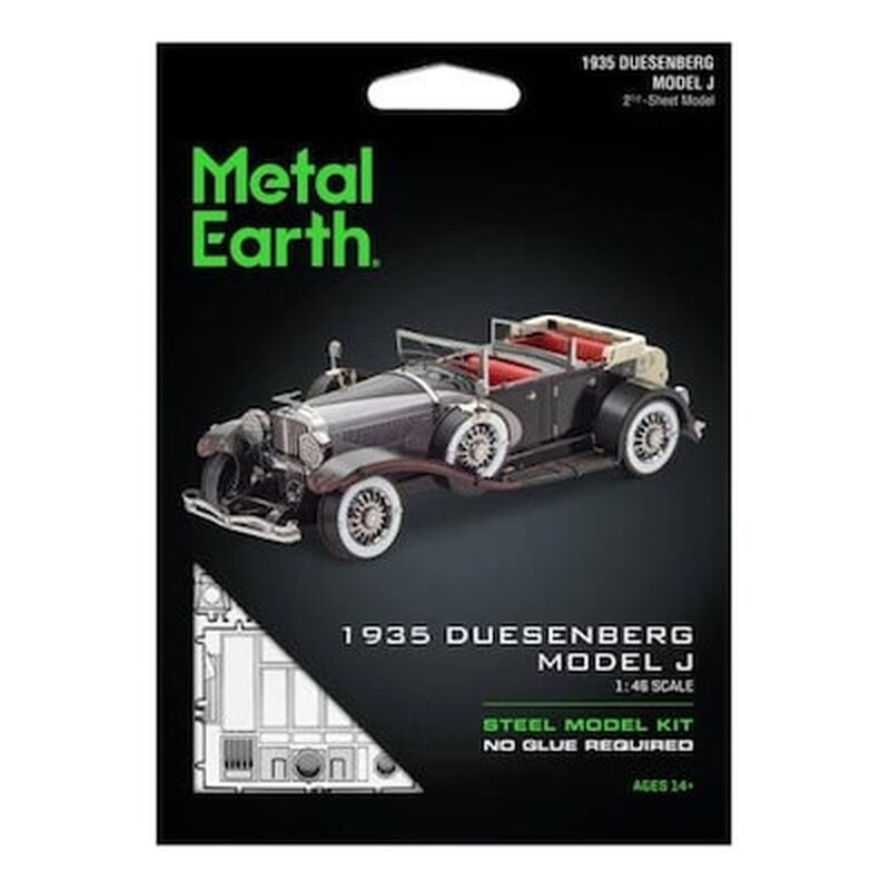1935 Duesenberg Model J Car Metal Earth 3d Puzzle