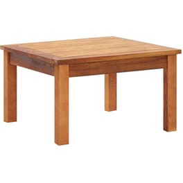 Τραπέζι Εξωτερικού Χώρου VidaXL από Ξύλο 60x60x36 cm - Καφέ
