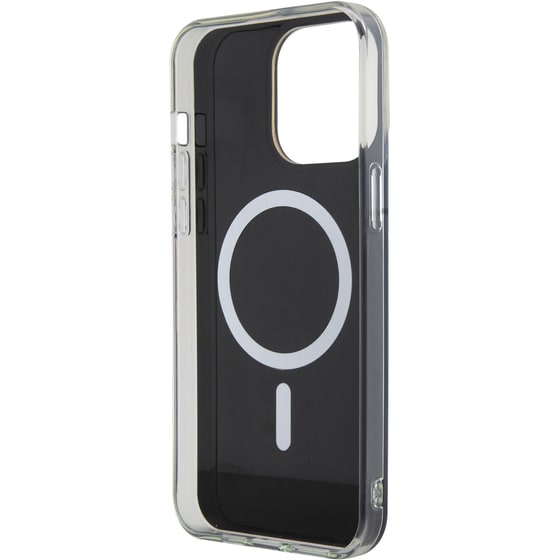 Θήκη Apple iPhone 15 Pro Max - Guess Iridescent Magsafe Case - Rainbow Black image 6