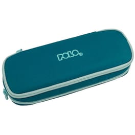 Κασετίνα Οβάλ Polo Duo Box Petrol Blue/Light Blue