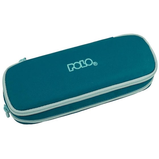 Κασετίνα Οβάλ Polo Duo Box Petrol Blue/Light Blue image 0