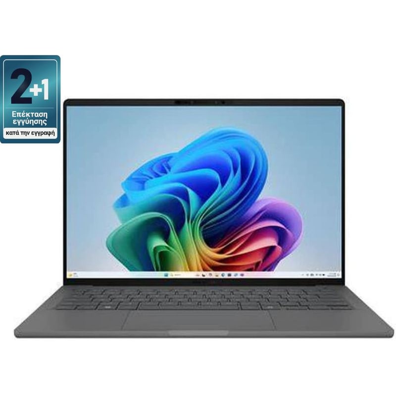 Asus Zenbook A14 UX3407QA 14 OLED (Snapdragon X X1 26 100/16 GB/1TB SSD/Qualcomm Adreno/Win11Home) Laptop