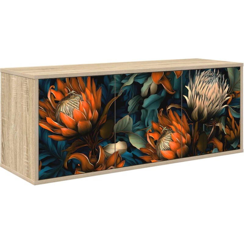 Έπιπλο Τηλεόρασης VidaXL LOCHEM Επιτοίχιο 102 x 33 x 40 cm - Καφέ