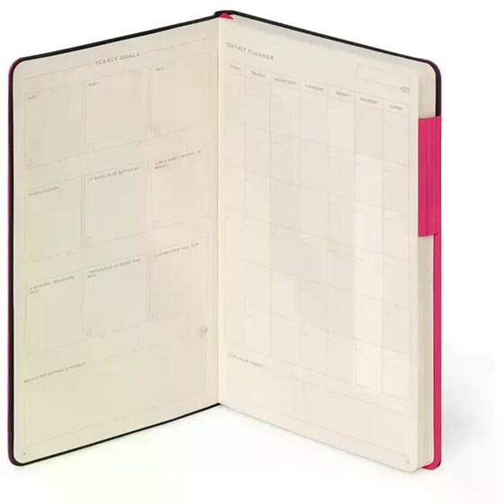 Σημειωματάριο Legami Ριγέ Large Retro Raspberry image 3