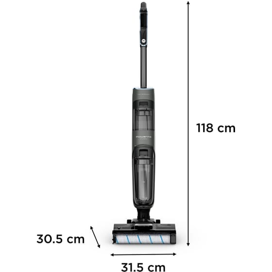 ROWENTA WET & DRY X-CLEAN 4 GZ5035WO 18.5 V 0.73 L Μαύρη/Ασημί Σκούπα Stick image 15