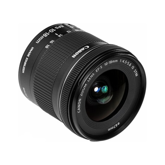 Canon Lens EF-S 10-18mm f/4.5-5.6 - Φωτογραφικός Φακός image 1