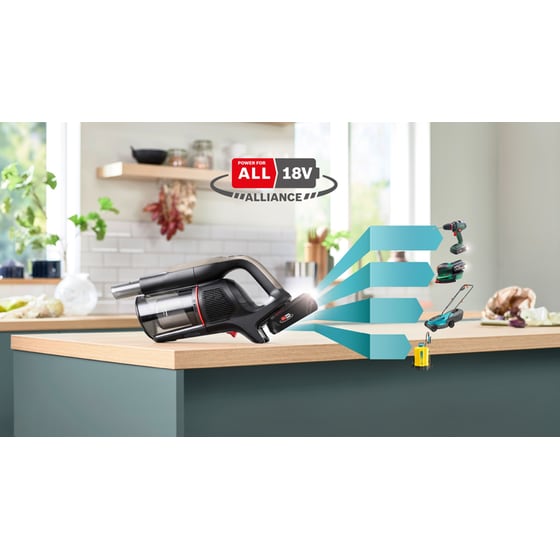 BOSCH Unlimited 9 BCS931GAC 18 V 0.4 L Graphite Σκούπα Stick image 17