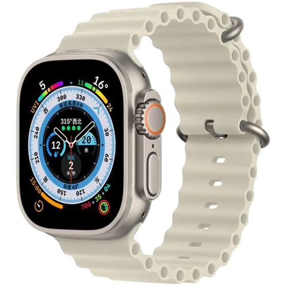 Λουράκι Sonique Ocean Band για Apple Watch 42/44/45/49mm - Μπεζ image 0