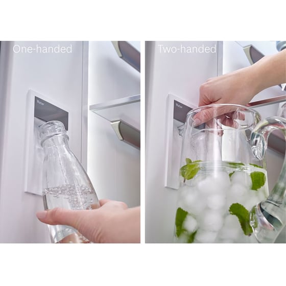 BOSCH KFF96PIEP No Frost με VitaFresh Pro, SuperCooling και SuperFreezing 573 Lt Antifinger Inox Ψυγείο Ντουλάπα image 8