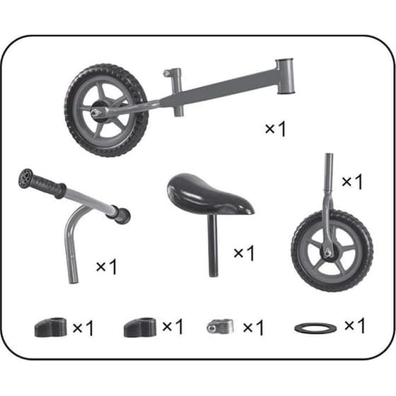 Παιδικό Ποδήλατο Ισορροπίας Eddy Toys 17290 - Πράσινο image 1