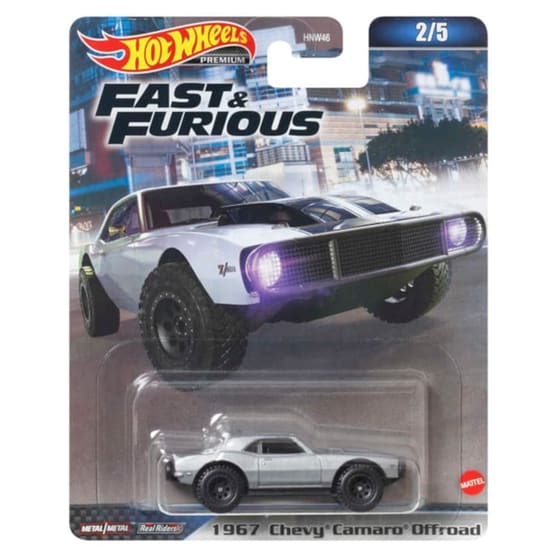 Hot Wheels Συλλεκτικά Αυτοκινητάκια Premium Fast & Furious (Mattel) image 3