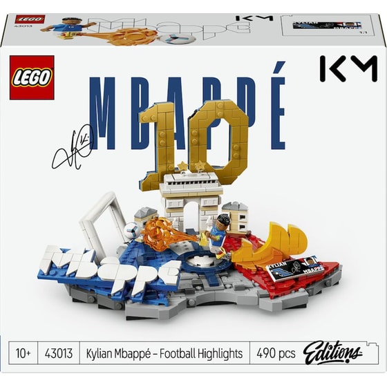 LEGO® Editions Kylian Mbappé Οι Καλύτερες Ποδοσφαιρικές Στιγμές (43013) image 0