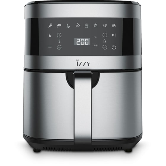 IZZY IZ-8207 XL Digital με Αποσπώμενο Κάδο 1800 W 7 L Inox Φριτέζα Αέρος image 0