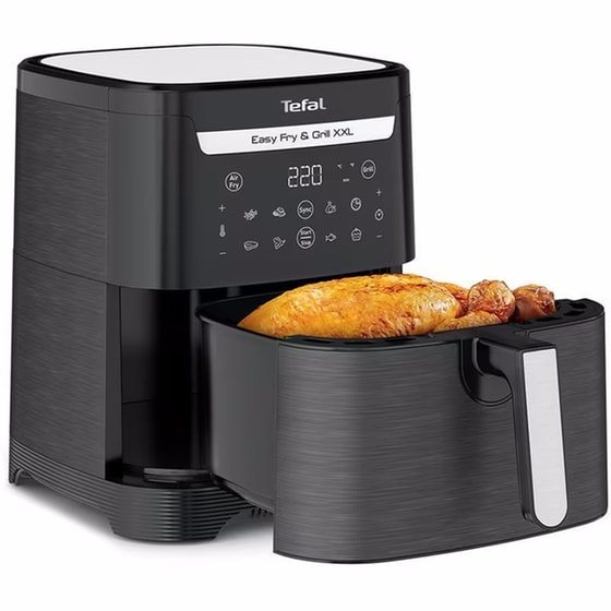 TEFAL EY8018 με Αποσπώμενο Κάδο 1830 W 6.5 L Μαύρη Φριτέζα Αέρος image 3