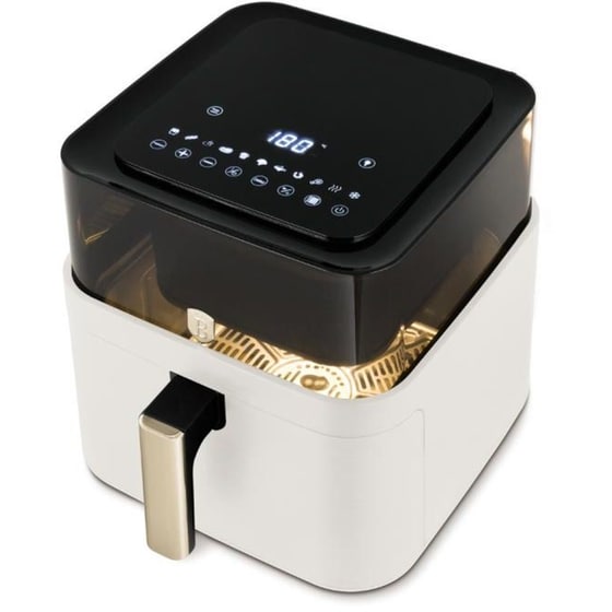 BERLINGER HAUS BH-9749 με Αποσπώμενο Κάδο 1650 W 7.2 L Μπεζ/Μαύρο Φριτέζα Αέρος image 2