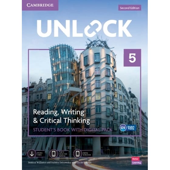 Unlock Level 5 Reading, Writing and Critical Thinking Student's Book with Digital Pack image 0