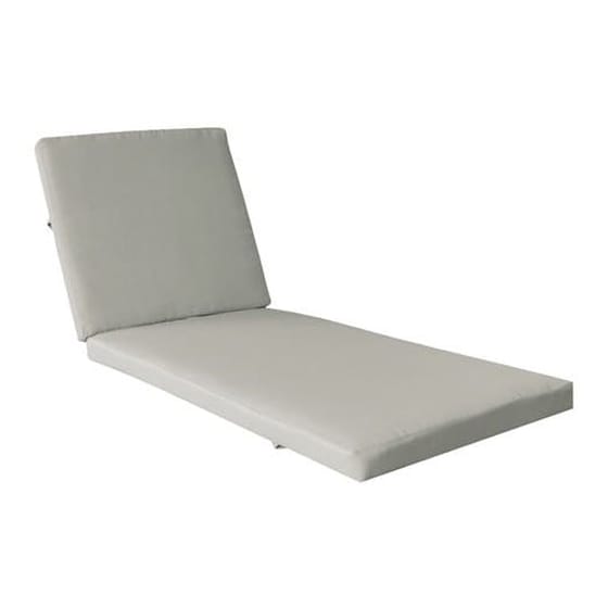 Μαξιλαρι Ξαπλωστρας Sandy Αδιαβροχο Υφασμάτινο 208x69x8 cm - Γκρι image 0