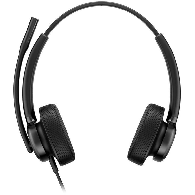 Ακουστικά Headset HP Poly D14Z3AA με Μικρόφωνο - Μαύρ