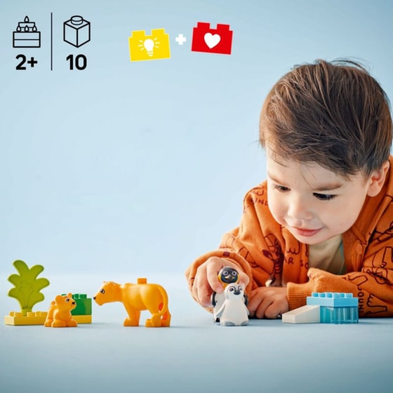 LEGO® Duplo Wild Animal Families: Penguins & Lions (10442) image 4