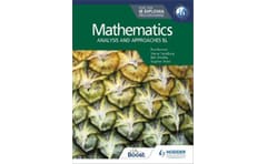 Mathematics for the IB Diploma: Analysis and approaches SL φωτογραφία