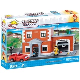 Cobi Action Town Engine 13 Πυροσβεστικός Σταθμός 330 Τεμ Cobi-1477
