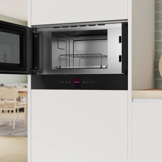 BOSCH BEL7321B1 21 Lt Μαύρο Εντοιχιζόμενος Φούρνος Μικροκυμάτων image 2