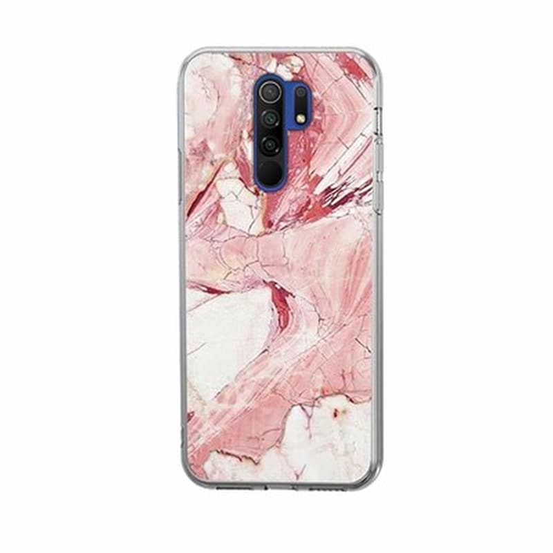 Θήκη Xiaomi Redmi 9 - Wozinsky Marble Case - Pink φωτογραφία