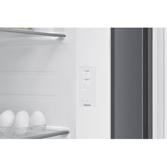 SAMSUNG RS70F64KETEF Bespoke AI No Frost 640 Lt Ασημί Ψυγείο Ντουλάπα image 9